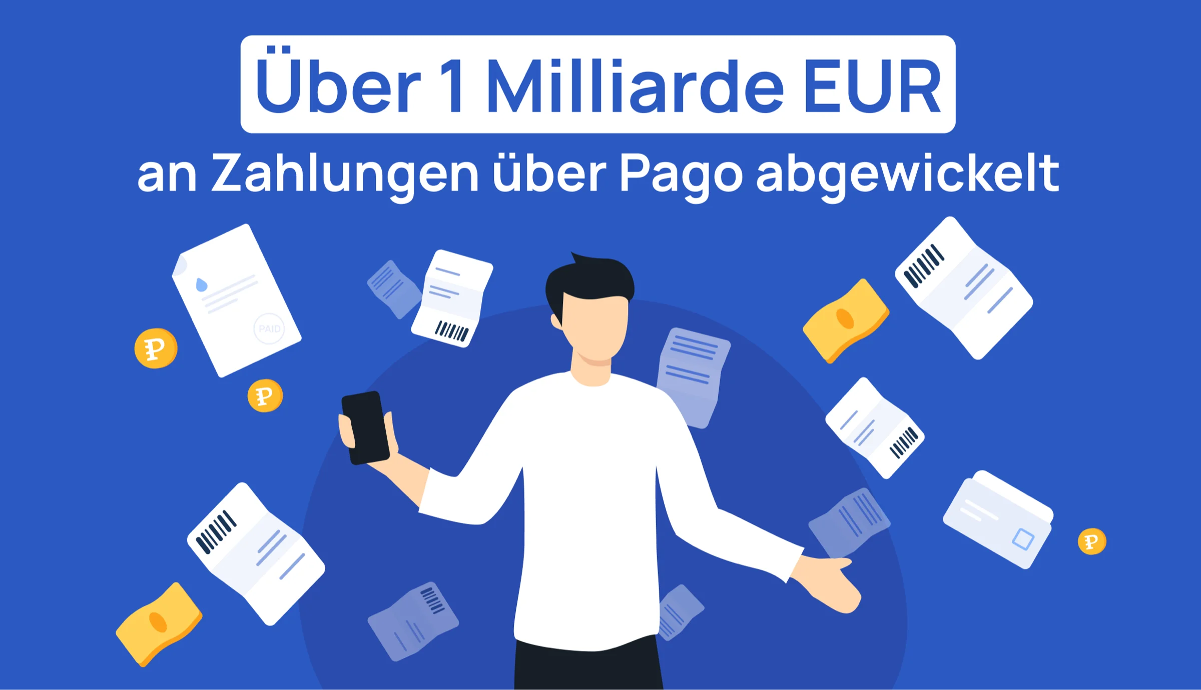 Pago hat die Schwelle von 1 Mrd. EUR an verarbeiteten Zahlungen überschritten