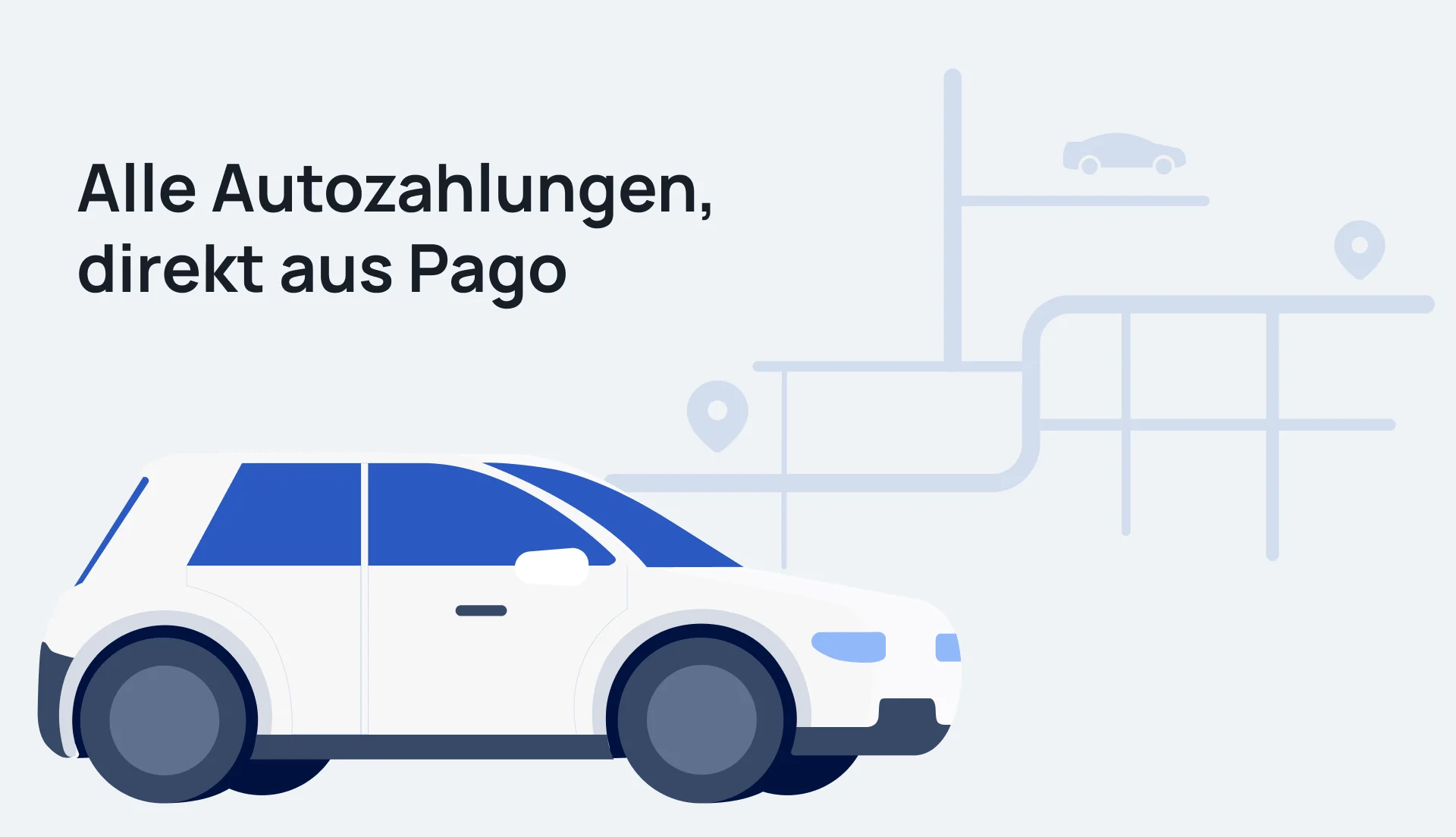 Alle Autozahlungen, direkt aus Pago