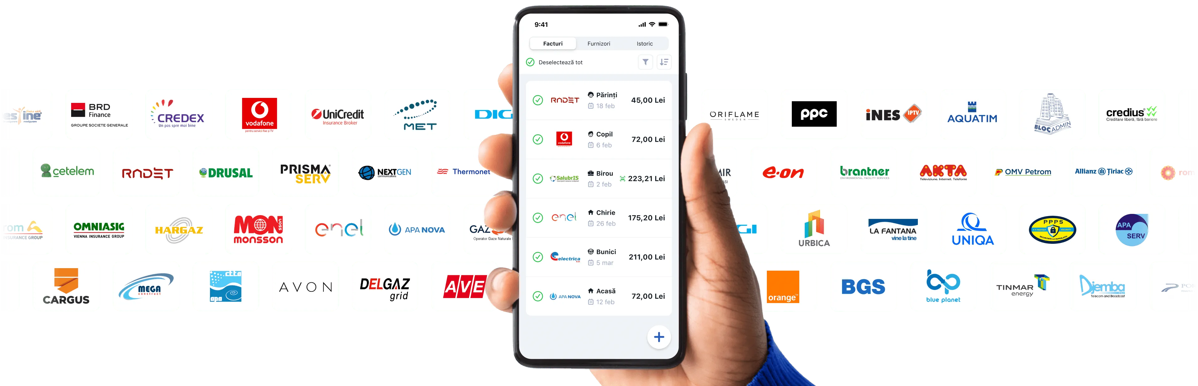 Over 400 utility suppliers in Pago